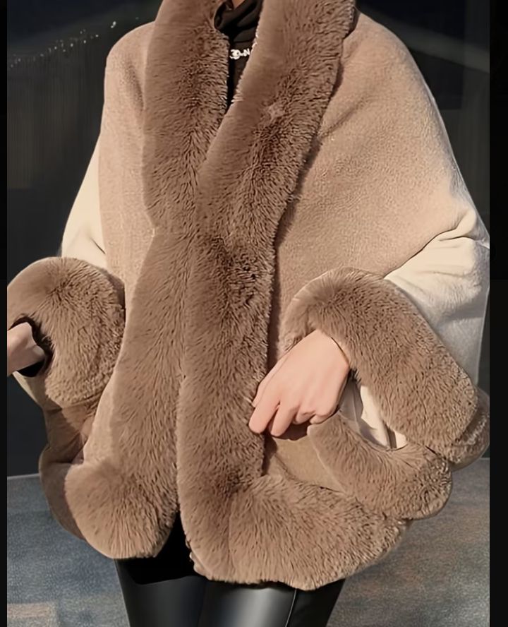 Luxury Faux Shawl.
