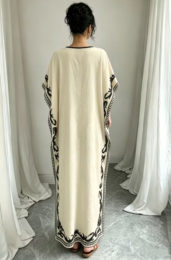 One-size printed fashion Robe.