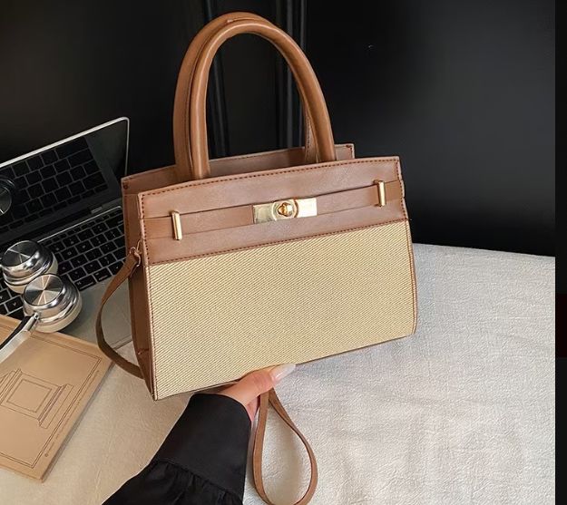 Color-Block Handbag.