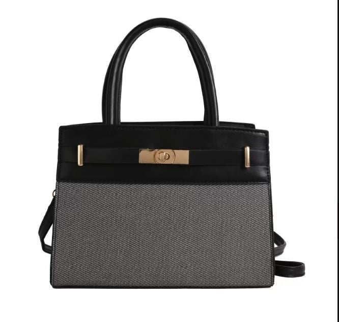 Color-Block Handbag.
