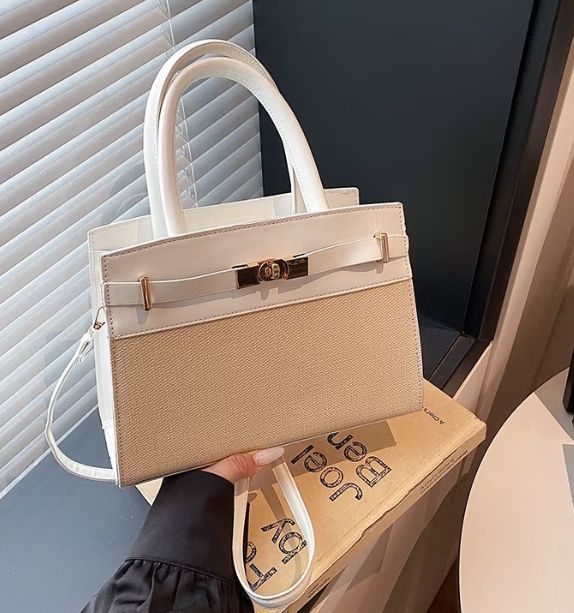 Color-Block Handbag.